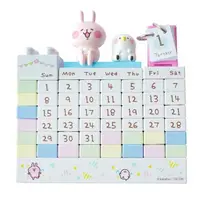 在飛比找PChome24h購物優惠-日本a-works卡娜赫拉的小動物萬年曆KH-055小兔兔P