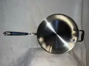 NEW ALL-CLAD STAINLESS STEEL COPPER CORE 12” FRY PAN Sauté Skillet