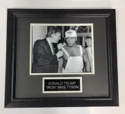Donald Trump /mike Tyson 8x10 Photo Framed