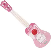 Vaguelly Toddler Musical Instrument Toy Pink Guitar Boys and Girls Ukulele Toy for Boys for Children