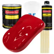 Restoration Shop Torch Red Acrylic Enamel Gallon Kit, Auto Paint