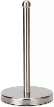 Heavy Weighted Paper Towel Holder, Easy One-Handed Design for Kitchen Stand Pape