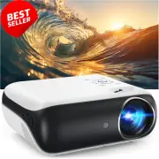 1080P Bluetooth Mini Projector, Full HD Portable Outdoor Projector for Home, PS5