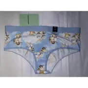Torrid 1X 1 NWT Cheeky Mid Rise Cupid Chapel Blue