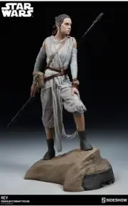 RARE FIND Sideshow Premium Format Statue Star Wars REY 1/4 scale Figure NEW