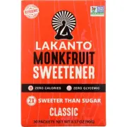 Monkfruit Sweetener Classic 3.17 Oz(Case Of 8) By Lakanto