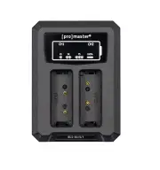 ProMaster Dually Charger - USB for OM System BLS50