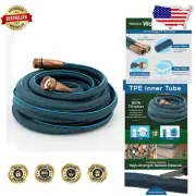 100FT Durable Expandable Hose with Brass Connector - No Kink, Lightweight