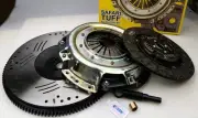 Exedy NSK-7235STHD Safari Tuff Clutch Kit & Blusteele SMF Chromoly Flwheel for N