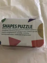 NEW Shape Puzzle Set SEALED Multiple Shapes For Geometric Cognition