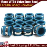 SBC Chevy Chevrolet Small Block Performance VITON Valve Stem Seal -Set of 16PCS