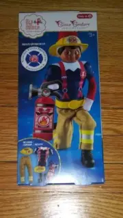 The Elf On The Shelf Clause Couture Fire Fighter Outfit 7 Piece Set