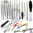 Manicure Pedicure Tools Kits Cuticle Pusher Nipper Cutter Cleaner Nail Grooming