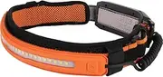 Klein Tools A-56308 575 Lumens Wide-Beam LED Rechargeable Headlamp with Strap, Orange/Black