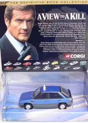 Corgi Toys 1:36 JAMES BOND 007 RENAULT 11 TAXI Movie A VIEW TO A KILL CC06401 MB