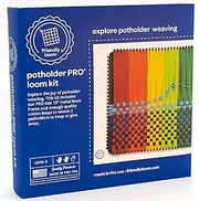 Harrisville Designs 10 Potholder (PRO Size) Loom Kit Makes 2 Potholders