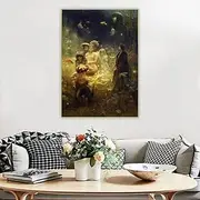 DIY Painting by Numbers for Adults Ilya Yafimovich Repin《Sadko》 Adults Paint Kits Canvas Gifts Arts Crafts for Home Decor
