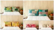 10 PC Wholesale Lot Silk Patchwork Pillow Cover Sham Indian Kantha Cushion Cover