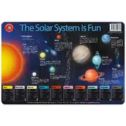 Learning Can Be Fun Solar System Placemat