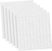 KONTONTY Strong Adhesion 800pcs Acrylic Double Sided Tape Dots Self Adhesive Vinyl Removable Adhesive Dots Home Office Use
