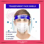 1 PCS Safety Full Face Shield Reusable Washable Protection Cover Face Anti-Splas