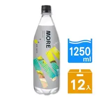 在飛比找森森購物網優惠-【味丹】多喝水MORE氣泡水(檸檬風味)1250ml(12瓶