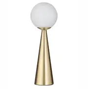 Amalfi Orion Bedside Table Lamp Modern Reading Night Light Desk Lamp - Gold/White