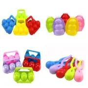 Realistic Multiple Shaped Snowball Toy Simple for Creative Children’s Gift