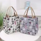 Cartoon Storage Bag Thickening Handbag Cute Lunchbox Travel