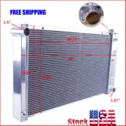 FOR 77-89 CHEVY C10/C20 SUBURBAN PICKUP K10 K20 3-ROW ALUMINUM RADIATOR CC161 (for: Chevrolet)
