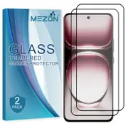 2 Pack MEZON OPPO Reno12 5G Full Cover Tempered Glass Screen Protectors