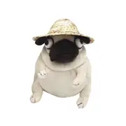 Funny, Ugly, Pug Dog Stuffed Animal, Funny & Cuddly Puppy Plush Toys For Kids Adults