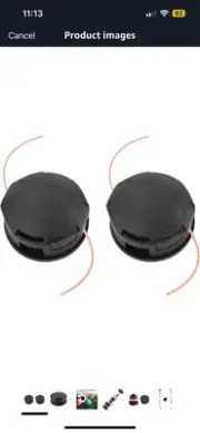 2 PCs For Echo Speed Feed 400 SRM-225 SRM-230 SRM-2620 Weed Eater Trimmer Head