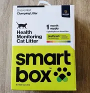 Smart Box Health Monitoring Clumping Cat Litter Unscented, 6 lb Box