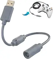 OSTENT USB Breakaway Extension Cable Adapter Compatible for Microsoft Xbox 360 Wired Controller