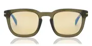 David Beckham DB 7076/S 4C3/Z0 Men's Sunglasses Green Size 50