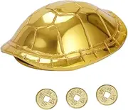 Luxshiny Complete Divination Prop Set Turtle Shell Coins Professional Chinese Fortune Telling Tools
