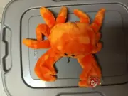 Digger Orange Crab Beanie Baby Buddy New Plush Ty 1999 About 15 Inches