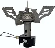 Vargo Jet-Ti 2 Titanium Stove | Ultralight Backpacking & Camping Canister Stove | Durable, Wind-Resistant, and Reliable | Only 1.9 oz (55g) for Hiking, Survival, and Outdoor Cooking