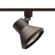 Juno 75-Watt Flare Bronze Track Lighting Head