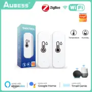 Tuya Zigbee WiFi Temperature And Humidity Sensor Smart Home Indoor Hygrometer