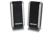 Digitech USB Powered PC Speakers For Desktops Laptops Space Saving Design