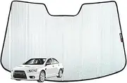Genuine SNAPSHADES Front Windscreen Sun Shade for Mitsubishi Lancer Sedan/Hatchback | Proton Inspira (2007-2017)