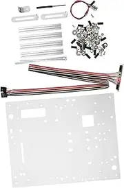 TEHAUX 1 Set Open Frame Computer Case Chassis Bracket Stand for Motherboards Transparent Design for Enhanced Airflow Compact Single Base Versatile Graphics Card Support