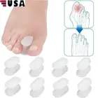 6Pairs Silicone Soft Gel Toe Separator Bunion Toes Spacer Orthotics Pain Relief