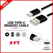 USB Type-C Braided FAST Charger Cable Cord for Amazon Fire HD 8 10th Gen (2020)