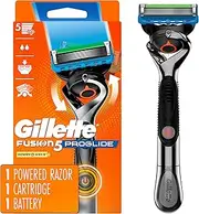 Gillette ProGlide Power Razors for Men, 1 Gillette Razor, 1 Razor Blade Refill, 1 Battery