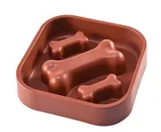P93 Bone Anti-Choke Slow Food Bowl Dog Cat Food Bowl Feeder Pet Supplies