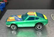 CUSTOM 1976 Hot Wheels Z Whiz Datsun HK - GREEN - 280z