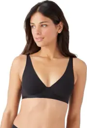b.tempt'd Women's Nearly Nothing Plunge Underwire Bra, Black, 32D